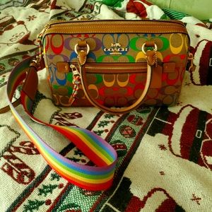 Coach gay pride purse
